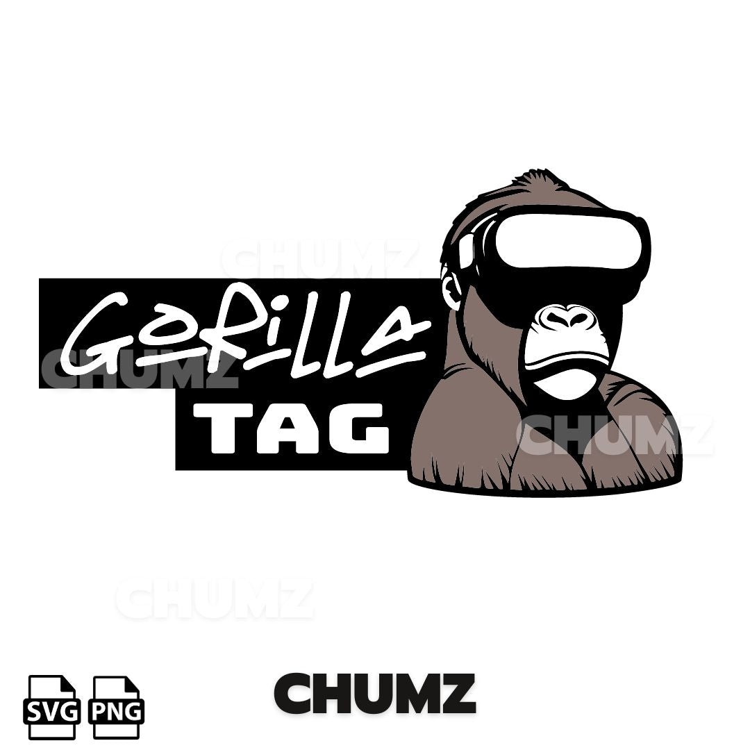 Gorilla Tag SVG/PNG