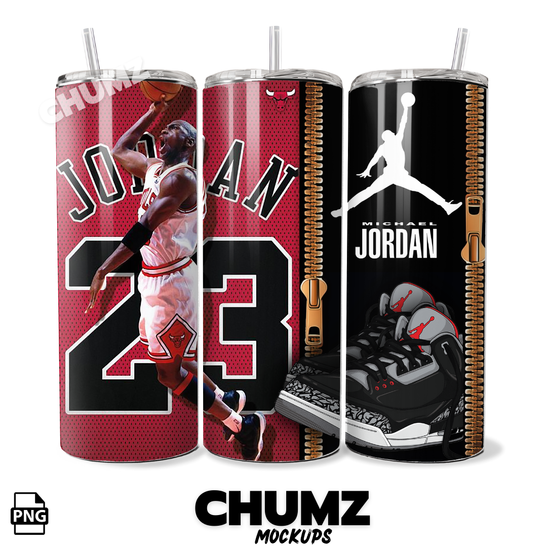 Jordan 20 oz- 30 oz Tumbler WRAP