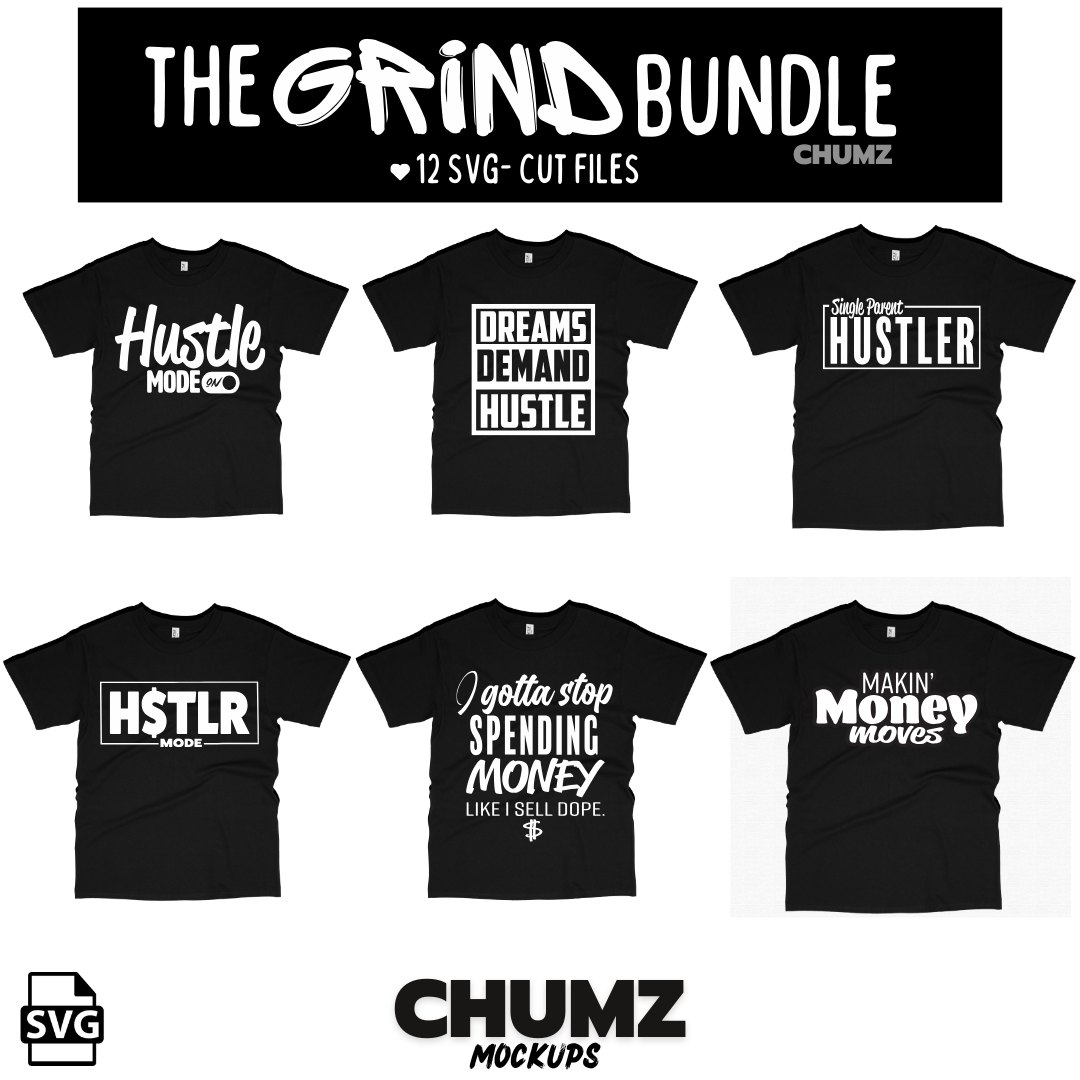 The Grind Bundle SVG cut files