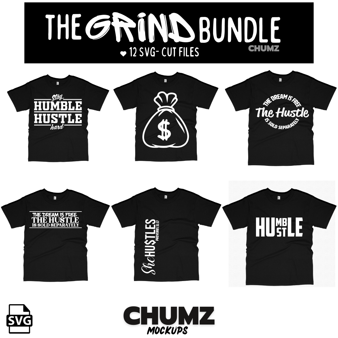 The Grind Bundle SVG cut files