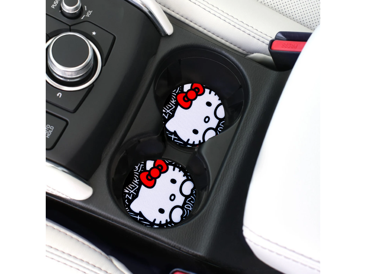 Hello Kitty Car Coasters