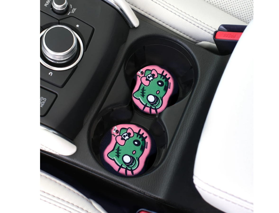 ZOMBIE Hello Kitty Car Coasters