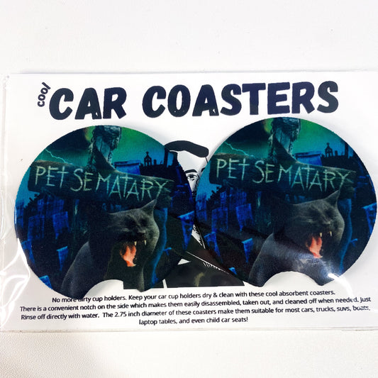 PET SEMATARY Car Coasters