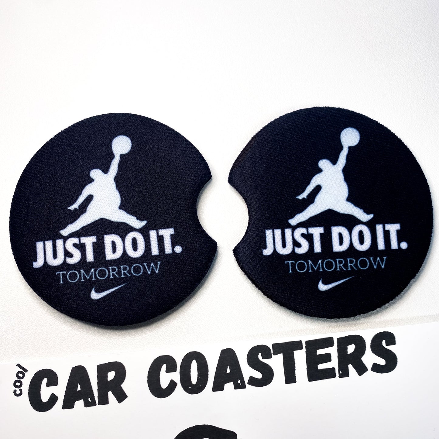 Fat Jordan Car coasters