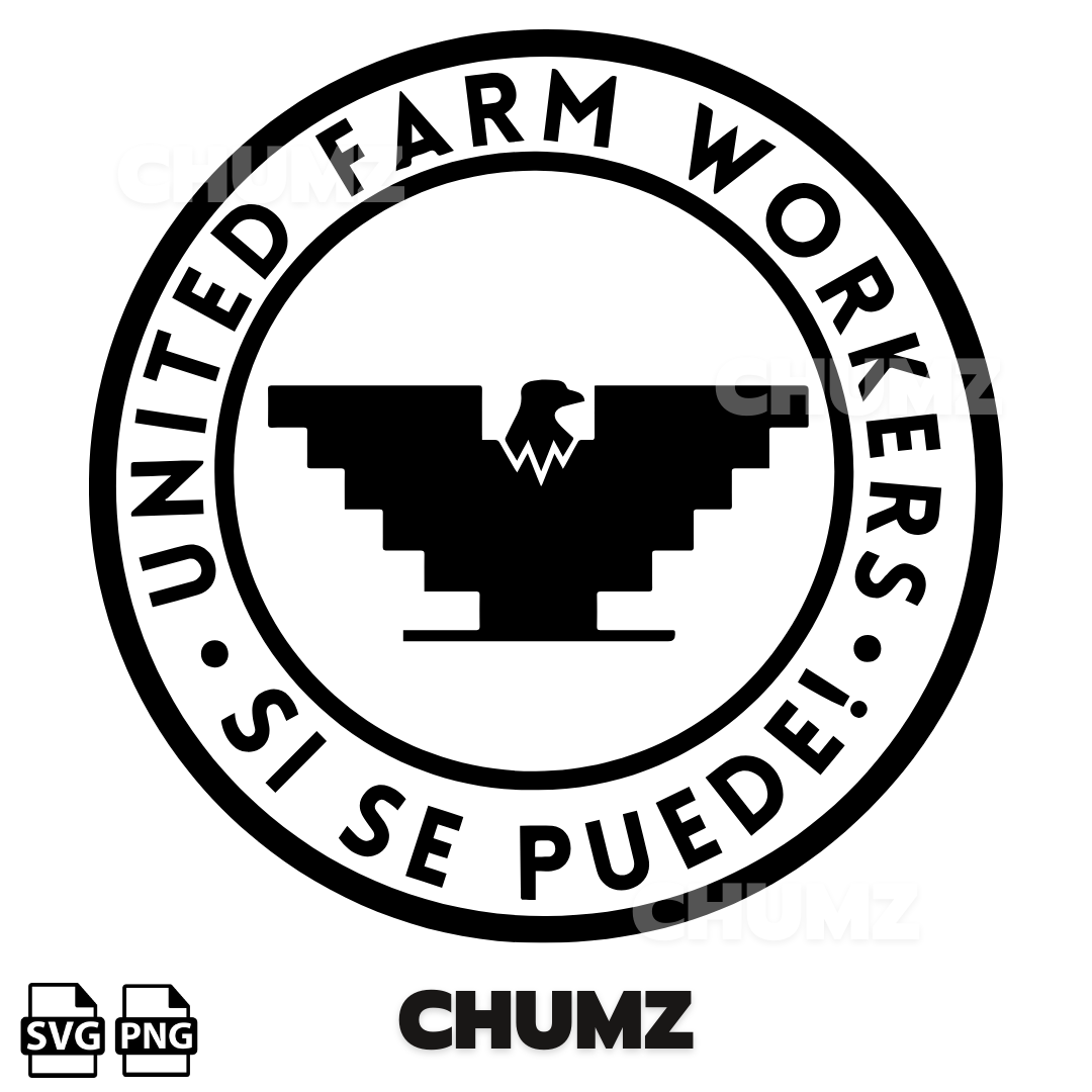 UNITED FARM WORKERS si se puede Svg CUT FILE